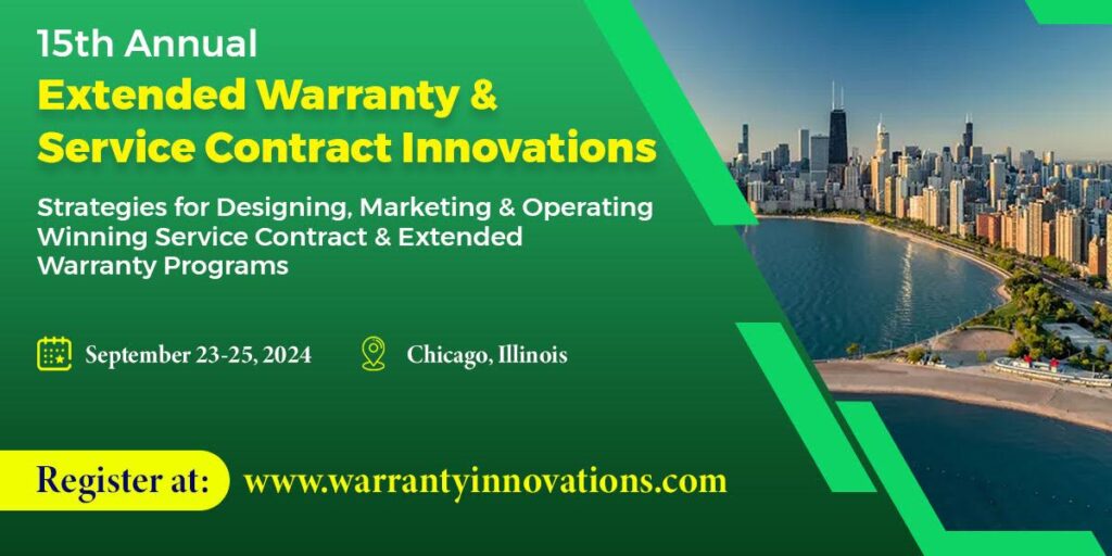 The 15th Annual Extended Warranty & Service Contract Innovations